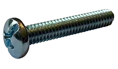 Same Day Shipping 10-24 X 3/4" Machine Screws Pan Head Combination Drive Steel Zinc Plated (6000/Pkg.)