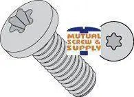 Direct From Factory 8-32 X 3/4" Machine Screws Pan Head Six Lobe Drive 18/8 Stainless Steel (4000/Pkg.)