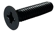 Certified 8-32 X 2-1/2" Machine Screws Flat Head Phillips Drive 18/8 Stainless Steel Black Oxide (200/Pkg.)