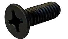 6-32 X 1/2" Machine Screws 82 Degree Flat Head Phillips Drive Steel Black Oxide (10000/Pkg.) New Release