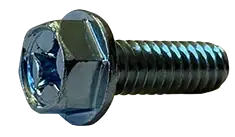 New Release 10-24 X 1-1/4" Machine Screws Indented Hex Head Phillips Drive Steel Zinc Plated (3000/Pkg.)