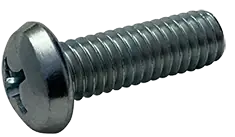 Next Day Delivery 1/4"-20 X 2-1/2" Machine Screws Round Head Phillips Drive Steel Zinc Plated (800/Pkg.)