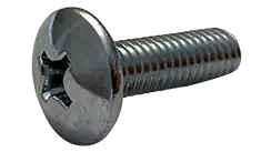 Order Now 3/8"-16 X 1/2" Machine Screws Truss Head Phillips Drive Steel Zinc Plated (1000/Pkg.)