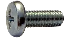 Best Seller 4-40 X 3/8" Machine Screws Undercut Binder Head Phillips Drive Steel Zinc Plated (10000/Pkg.)