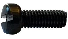 8-32 X 7/8" Machine Screws Fillister Head Slotted Drive Steel Black Oxide (6000/Pkg.) Big Sale