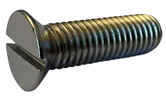 Weekend Sale 1/2"-13 X 1-3/4" Machine Screws Flat Head Slotted Drive 18/8 Stainless Steel (100/Pkg.)