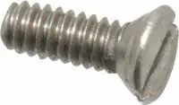 5/8"-11 X 1" Machine Screws Flat Head Slotted Drive Plain Steel (50/Pkg.) Reduced Price