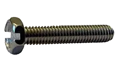 Save Now 10-24 X 1/2" Machine Screws Indented Hex Washer Head Slotted Drive 18/8 Stainless Steel (3000/Pkg.)