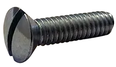 10-32 X 3/4" Machine Screws Oval Head Slotted Drive Steel Zinc Plated (100/Pkg.) Bargain