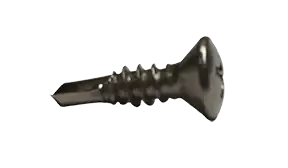 Genuine 8-18 X 1" Self-Drilling Screws Oval Head Phillips Drive Point Type 3 18/8 Stainless Steel (3500/Pkg.)