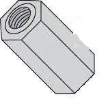 4.5mm AF X M2.5-0.45 X 14mm Hex Female-Female Standoffs Aluminum (250 / Pkg.) Express Delivery