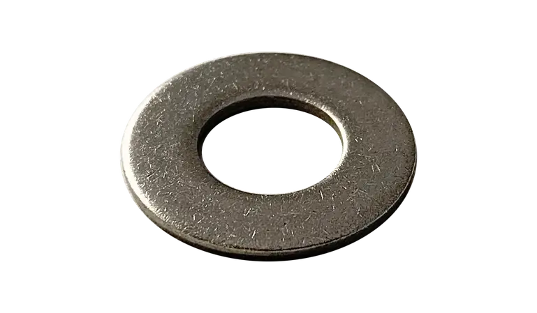 Free Returns 1-1/2" SAE Flat Washers Low Carbon Steel Zinc CR+3 (5 / Pkg.)
