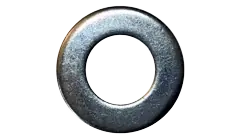 Hassle-Free Returns M14 Flat Washers Thru Hardened Steel Zinc (100 / Pkg.)