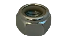 Clearance M20-1.5 Hex Lock Nuts Class 8 Steel Zinc Plated (50 / Pkg.)