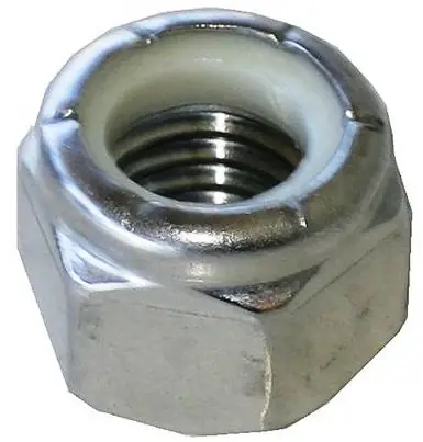8-36 Lock Nuts Nylon Insert Machine Screw Pattern Standard Height Steel Zinc Plated (100 / Pkg.) Luxury