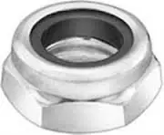 1/2"-20 Lock Nuts Nylon Insert Thin Height Light Hex Steel Zinc Plated (100 / Pkg.) Best Seller