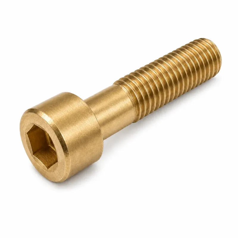 5/16-18 X 1-1/4" Socket Cap Screws Hex Socket Drive Brass (8 / Pkg.) Fast Shipping
