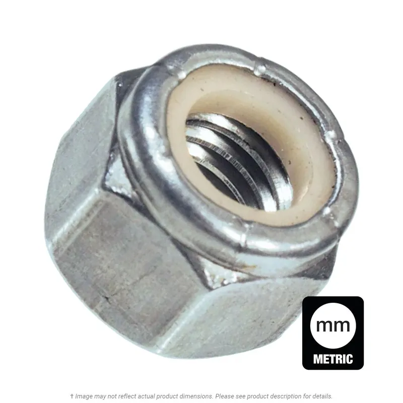 Limited Time 4-48 Lock Nuts Nylon Insert Machine Screw Pattern Thin Height 316 Stainless Steel (100 / Pkg.)