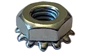 M8-1.25 Keps Nuts Class 8 Steel Zinc Plated (1500 / Pkg.) Latest