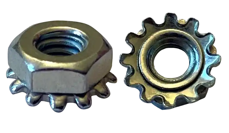 Holiday Sale 3/8"-16 Keps Nuts Steel Zinc Plated (1000 / Pkg.)