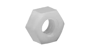 3-48 Hex Nuts Nylon 6/6 (2500 / Pkg.) Flash Sale