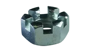 9/16"-12 Hex Nuts Slotted Steel Zinc Plated (250 / Pkg.) New Arrival