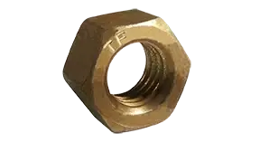 9/16" Hex Nuts Fine Thread L9 Alloy Steel Cadmium Yellow USA Made (25 / Pkg.) Order Now