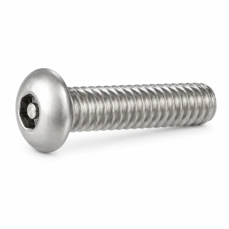 10-24 X 1-1/4" Tamper Resistant Button Head Cap Screws Pin-In Socket Drive 18/8 Stainless Steel (100 / Pkg.) Trending