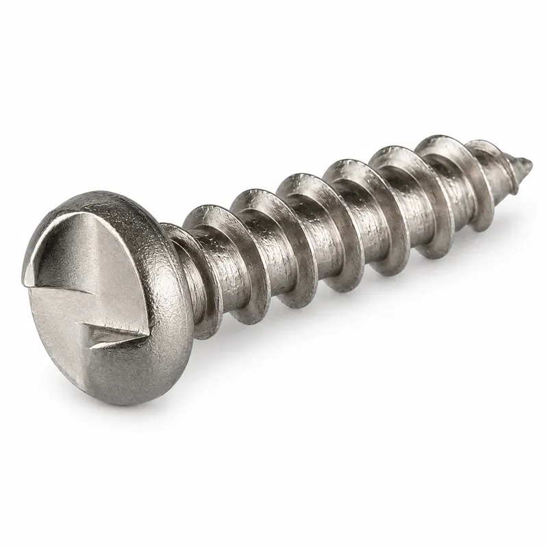 6 X 3/8" Tamper Resistant Sheet Metal Screws Round Head One Way Drive Steel Zinc Plated (100 / Pkg.) Special Discount