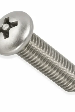 Buy Today 1/4-20 X 3-1/2" Tamper Resistant Machine Screws Pan Head Pin-In Phillips Drive 18/8 Stainless Steel (100 / Pkg.)