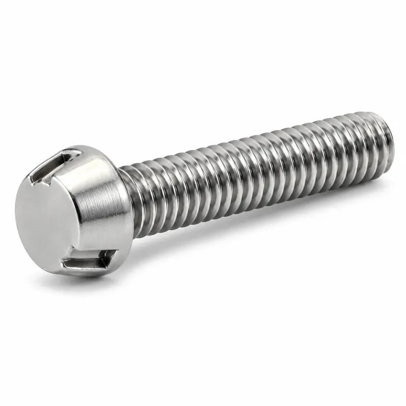 Buy Direct 10-24 X 3/8" Tamper Resistant Machine Screws Tri-Groove Drive Steel Zinc Plated (100 / Pkg.)