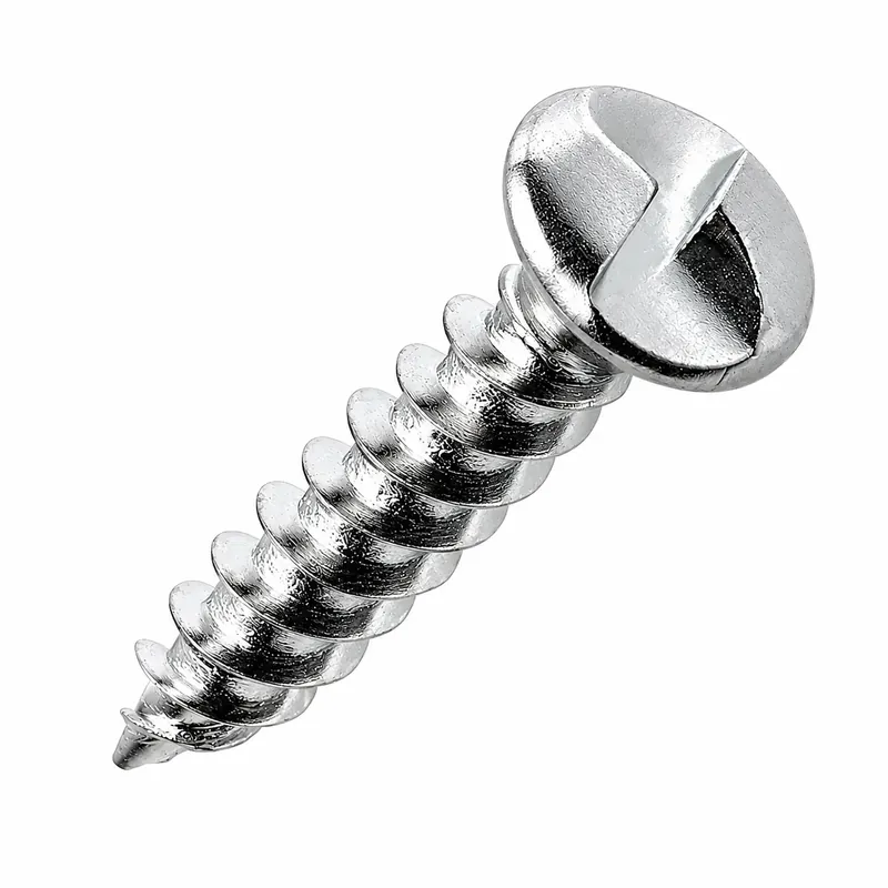 10 X 1/2" Tamper Resistant Wood Screws One Way Drive Round Head Steel Zinc Plated (100 / Pkg.) High Quality