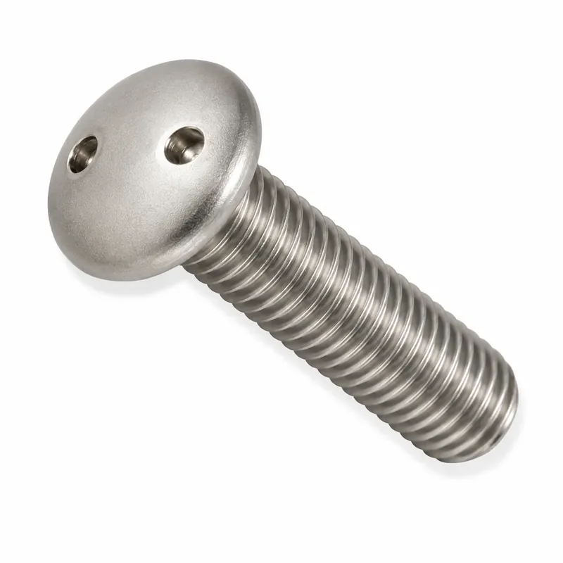 Luxury 10-32 X 2" Tamper Resistant Machine Screws Pan Head Spanner Drive 18/8 Stainless Steel (100 / Pkg.)