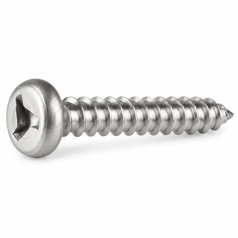 8 X 1/2" Tamper Resistant Sheet Metal Screws Pan Head Tri-Wing Drive 18/8 Stainless Steel (100 / Pkg.) Sale