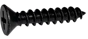 Trending 8 X 1-3/4" Type A Sheet Metal Screws Flat Head Phillips Drive Steel Black Oxide (3000 / Pkg.)