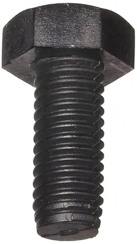 Popular 5/8-11 X 2" Hex Head Cap Screws Nylon Black Partially Threaded (50 / Pkg.)