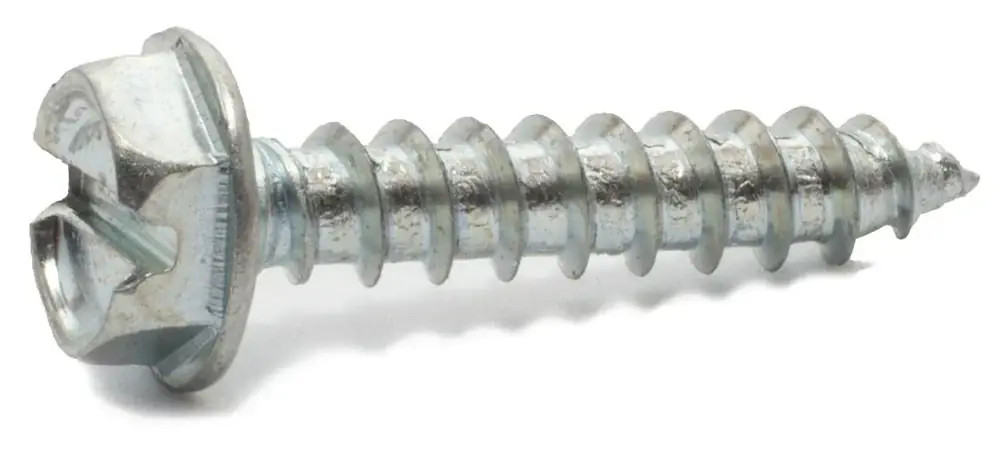 6-18 X 3/4" Type A Sheet Metal Screws Indented Hex Washer Head Slotted Drive 316 Stainless Steel (200 / Pkg.) Shop Now