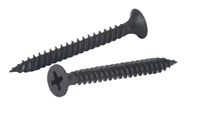 Weekend Sale 8 X 3" Fine Thread Drywall Screws Bugle Head Phillips Drive Steel Black Phosphate (2000 / Pkg.)