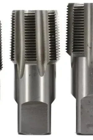 1/8"-27 NPT CS NPT Pipe Tap 2-1/8" OAL Uncoated (Bright) POU1/8NPTW/DRILL (2 / Pkg.) Sale
