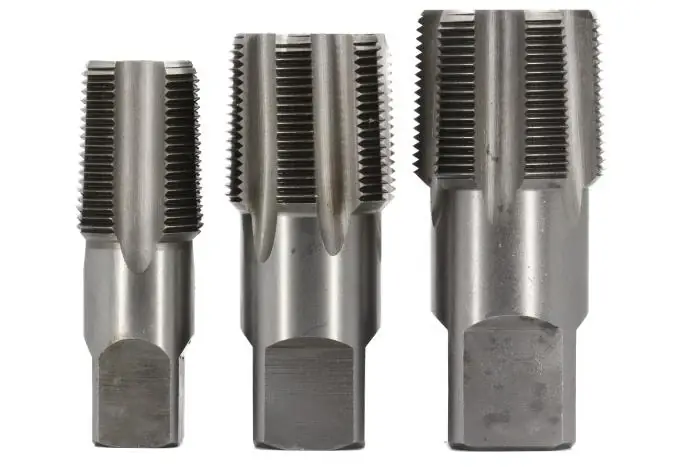 1/8"-27 NPT CS NPT Pipe Tap 2-1/8" OAL Uncoated (Bright) POU1/8NPTW/DRILL (2 / Pkg.) Sale
