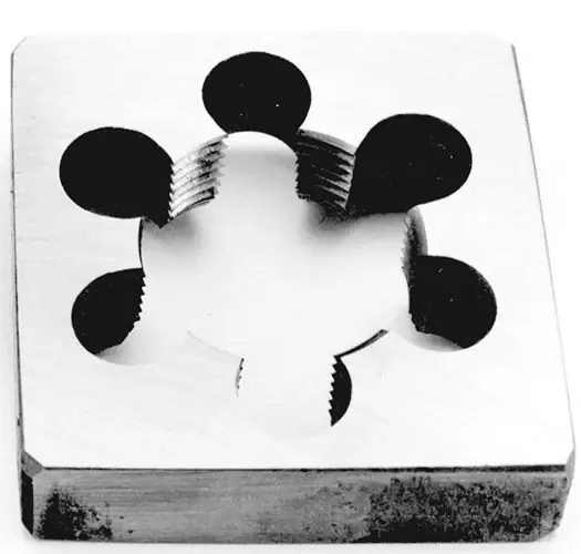 1-1/4"-7 Carbon Steel Square Bolt Die Uncoated (Bright) DWTSQ1147 Super Sale