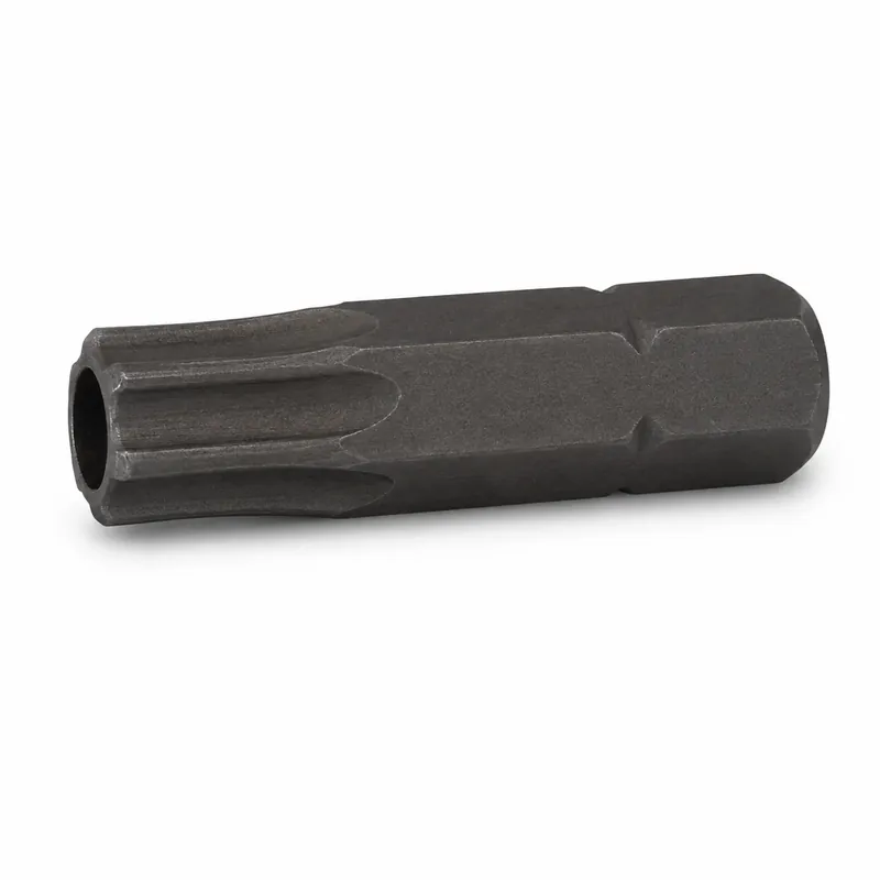 1/4" Hex T8 Size Six Lobe Security Bits (25 / Pkg.) Professional Grade