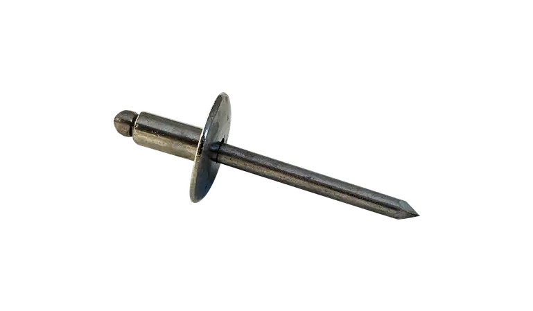 Luxury 3/16" X .51-.62" Grip Large Flange Dome Head Blind Rivets Stainless Steel/Stainless Steel (2000 / Pkg.)