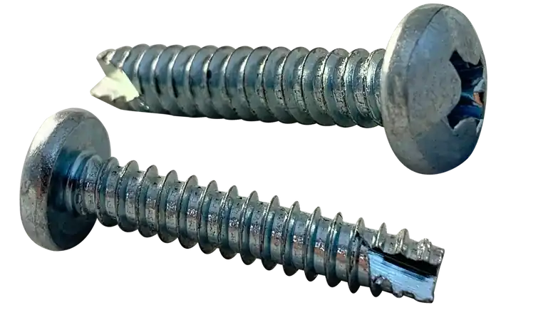 Seasonal Sale 6-20 X 1/4" Type 25 Thread Cutting Screws Pan Head Phillips Drive Steel Black Zinc & Bake (10000 / Pkg.)