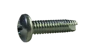 8-32 X 3/4" Type 23 Thread Cutting Screws Pan Head Phillips Drive Steel Black Oxide (8000 / Pkg.) Certified