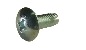 Trusted Brand 10-32 X 1/2" Type 1 Thread Cutting Screws Truss Head Phillips Drive Steel Zinc & Bake (7000 / Pkg.)