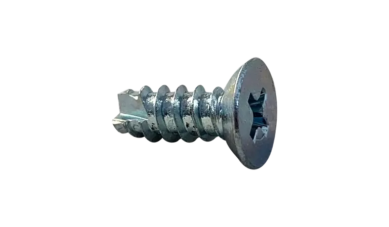 4-24 X 1/4" Type 25 Thread Cutting Screws Flat Undercut Head Phillips Drive Steel Zinc & Bake (10000 / Pkg.) Genuine
