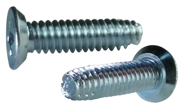 2-56 X 3/8" Type F Thread Cutting Screws Flat Undercut Head Phillips Drive Steel Zinc & Bake (10000 / Pkg.) Professional Grade