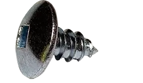 6 X 1/4" Type AB Self Tapping Sheet Metal Screws Truss Head Square Drive Steel Zinc & Bake (5000/Pkg.) Popular
