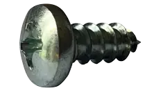12 X 3" Type AB Self Tapping Sheet Metal Screws Pan Head Phillips Drive Steel Zinc & Bake (750/Pkg.) Holiday Sale